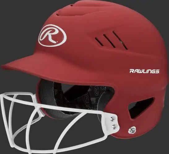 BAT HELMET RAWLINGS COOLFLO W/ FACEGUARD- RCFHLFG- BS23 19 BAT HELMET RAWLINGS COOLFLO W/ FACEGUARD- RCFHLFG- BS23 - Image 19
