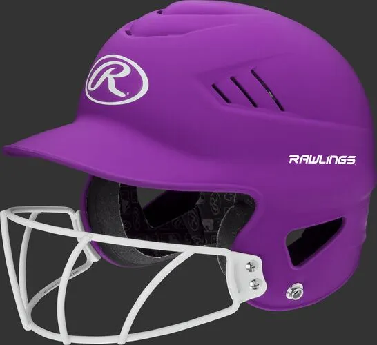 BAT HELMET RAWLINGS COOLFLO W/ FACEGUARD- RCFHLFG- BS23 10 BAT HELMET RAWLINGS COOLFLO W/ FACEGUARD- RCFHLFG- BS23 - Image 10