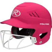 BAT HELMET RAWLINGS COOLFLO W/ FACEGUARD- RCFHLFG- BS23 17 BAT HELMET RAWLINGS COOLFLO W/ FACEGUARD- RCFHLFG- BS23 - Image 17