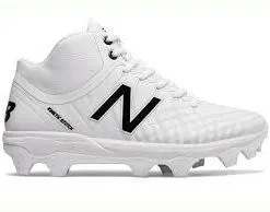 New Balance NB PM4040V5 - Mid TPU Molded Cleats - -Rawlings Sport Baseball Shop pm4040 white 808bb3ce d3ca 4bd4 ba94 e3eaf4d783eb
