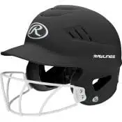 BAT HELMET RAWLINGS COOLFLO W/ FACEGUARD- RCFHLFG- BS23 16 BAT HELMET RAWLINGS COOLFLO W/ FACEGUARD- RCFHLFG- BS23 - Image 16